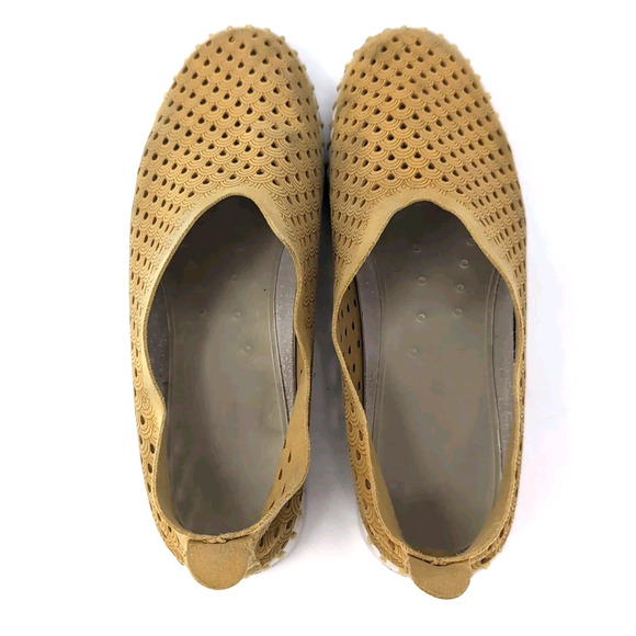 Ilse Jacobsen Tulip Shoe Womens 40 EU 9.5 US Citronella Mustard Yellow READ - Picture 9 of 15